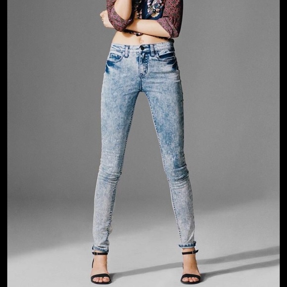 Urban Outfitters Denim - BDG Acid Wash High Rise Twig Skinny Jeans